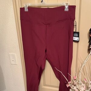 Savage X Fenty Deep Red Leggings